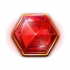 Roter Edelstein